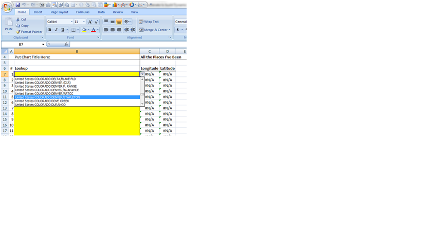 Concatenate Sample Excel Dashboard Template