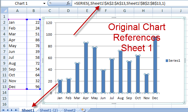 Reference Chart In Excel