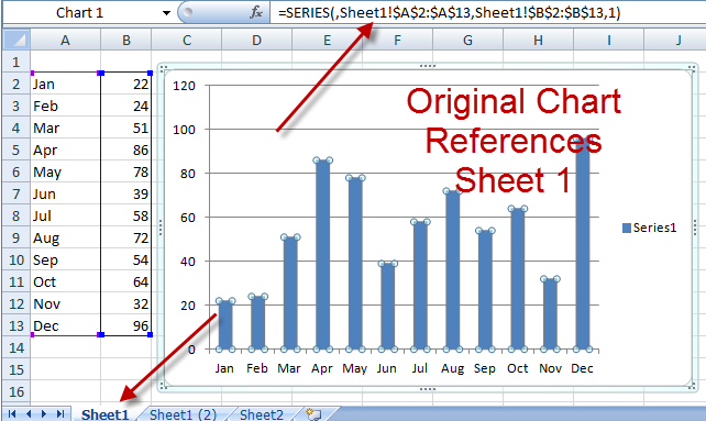 Excel Copy Chart To New Sheet