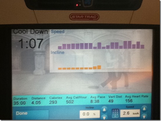 Treadmill Workout Dashboard