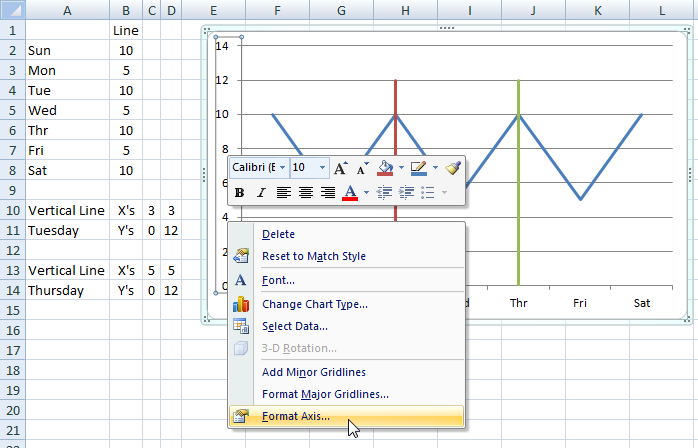 Excel Add Vertical Line To Chart