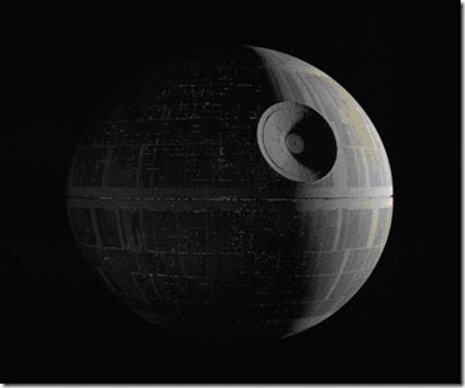 death-star-excel chart and graph