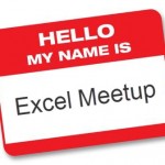 Excel Meetup