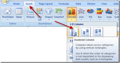 InsertColumnChart