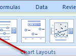 Select Data Button on the Design Ribbon