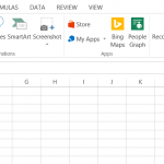 Insert Line Chart Menu