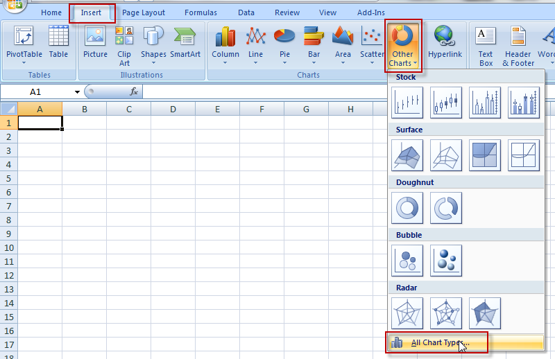 Excel 2016 Pyramid Chart