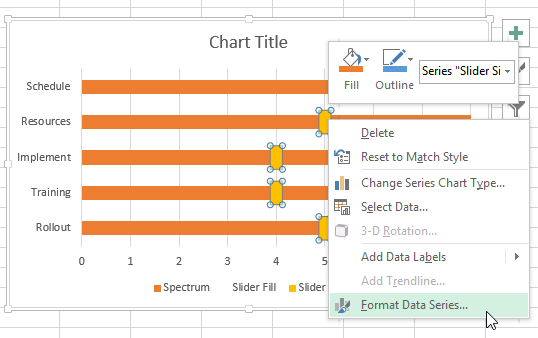 Excel Sliding Scale Chart