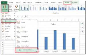 How-to Use Data Labels from a Range in an Excel Chart | Excel Dashboard ...