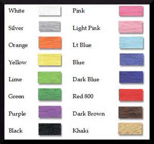 Color Matching Chart