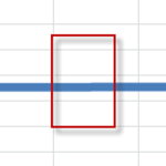 How to draw a straight line in Excel