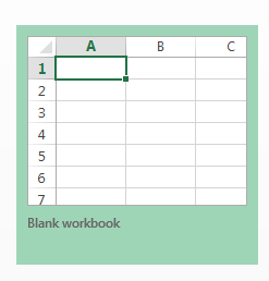 New Excel Blank Workbook