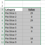 Highlight Excel Pie Chart Data