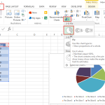 Insert Excel Pie Chart from Excel Table
