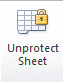 Excel Unprotect Worksheet Button