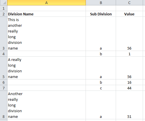 Insert Hard Returns in Chart Categories