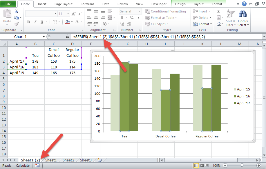 Copy Chart Format In Excel