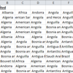 Text to Columns Separated CSV Data