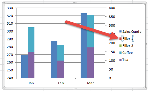 Create Clustered Column Chart