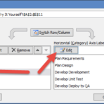 Select Data Source Dialog Box to Change 2nd Axis Categories