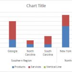 Create Vertical Line Between Columns with Error Bars Added Series