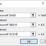 Create Vertical Line Between Columns with Error Bars Updated XY Data Series