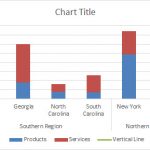 Create Vertical Line Between Columns with Error Bars Updated XY Series