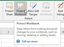 Hack Excel Protect Workbook