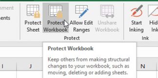 Hack Excel Protect Workbook