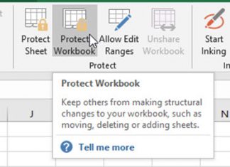 Hack Excel Protect Workbook